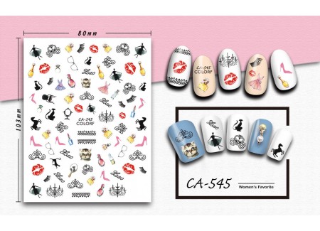 3D Nail Stickers - CA-545